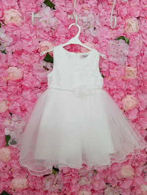 Vestito White Angel bimba - DESIREEKIDS