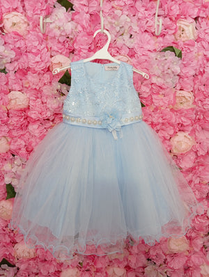 Vestito Sky Bimba - DESIREEKIDS