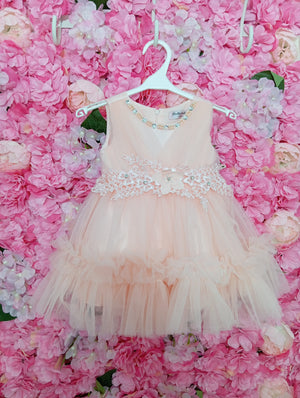 Vestito flower neonata - DESIREEKIDS