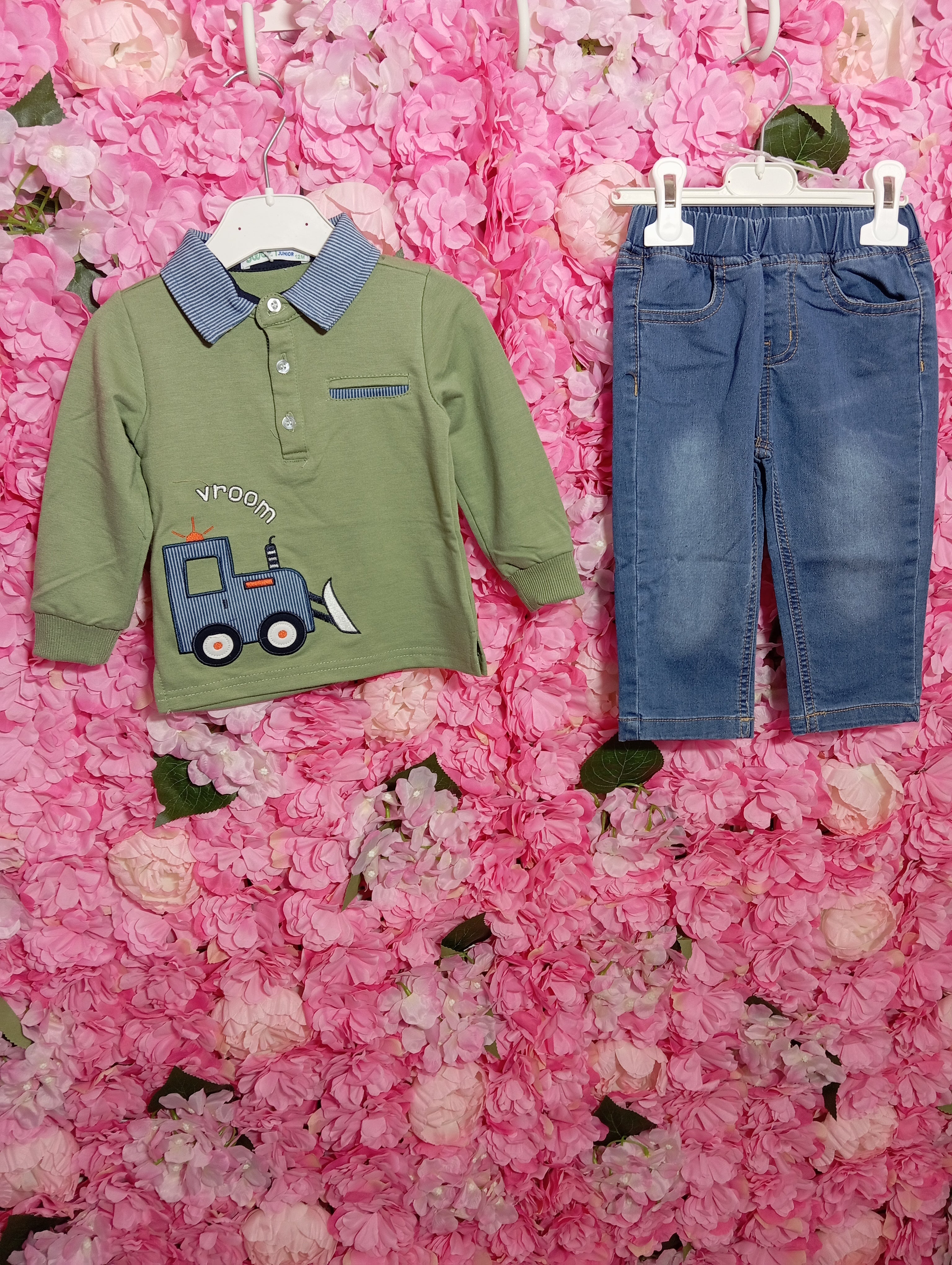 Coordinato vroom neonato - DESIREEKIDS