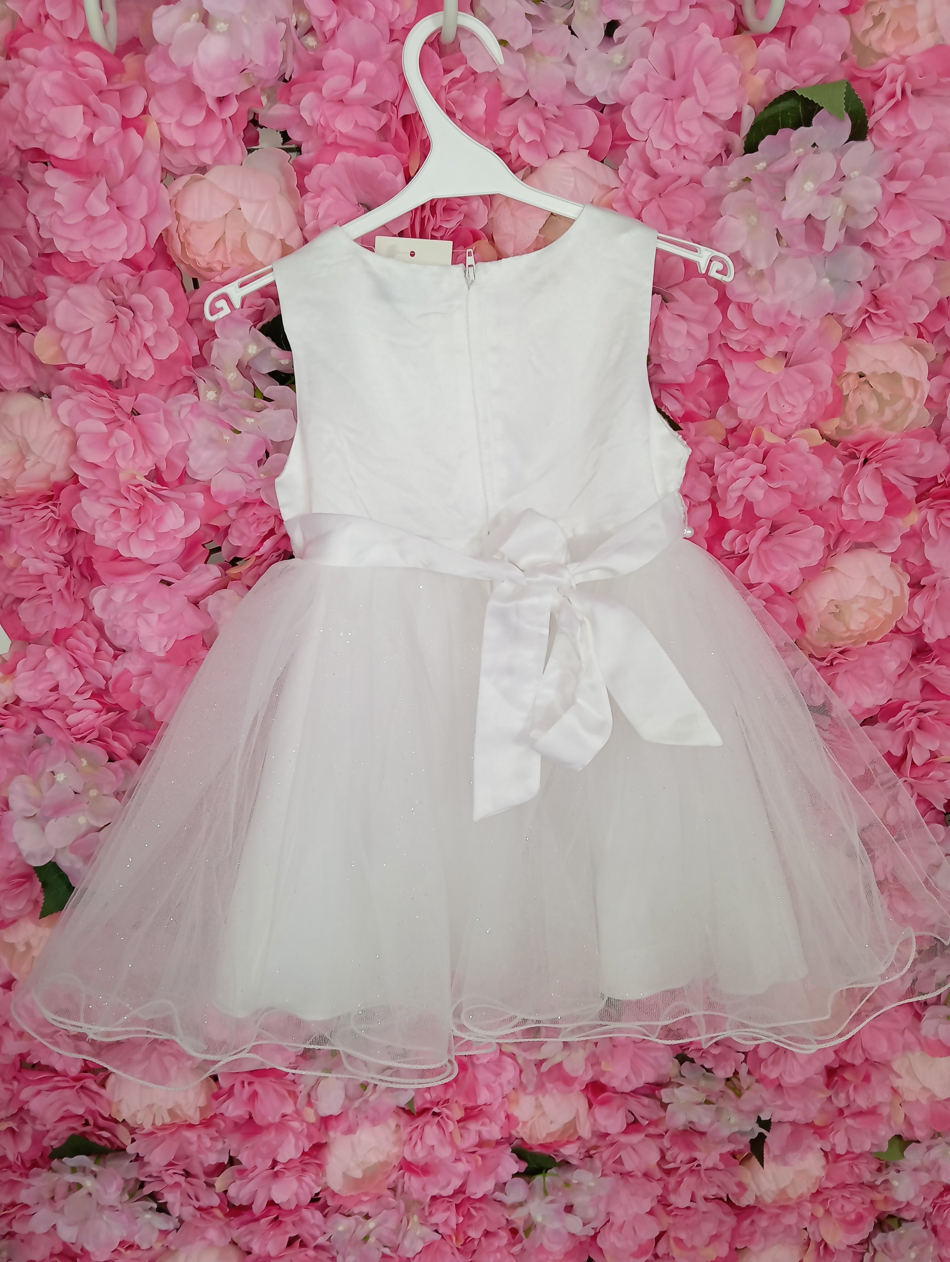 Vestito White Angel bimba - DESIREEKIDS