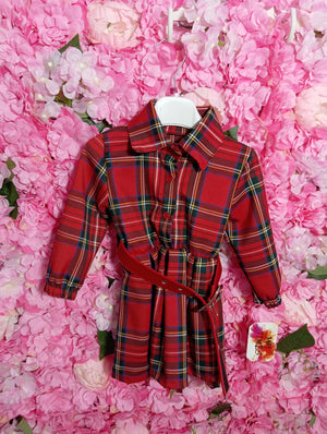 Vestito scozzese neonata - DESIREEKIDS