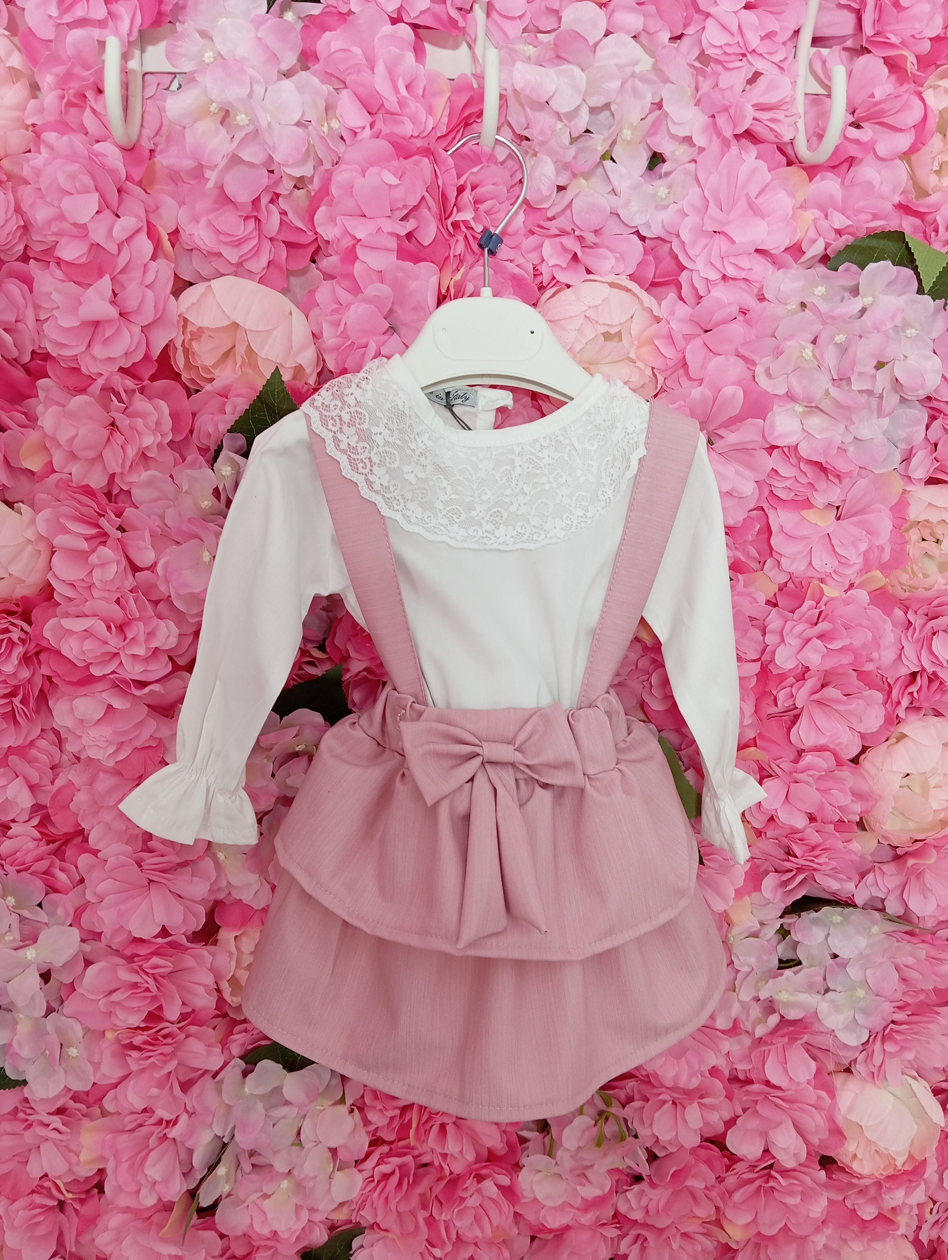 Vestito fiocco neonata - DESIREEKIDS