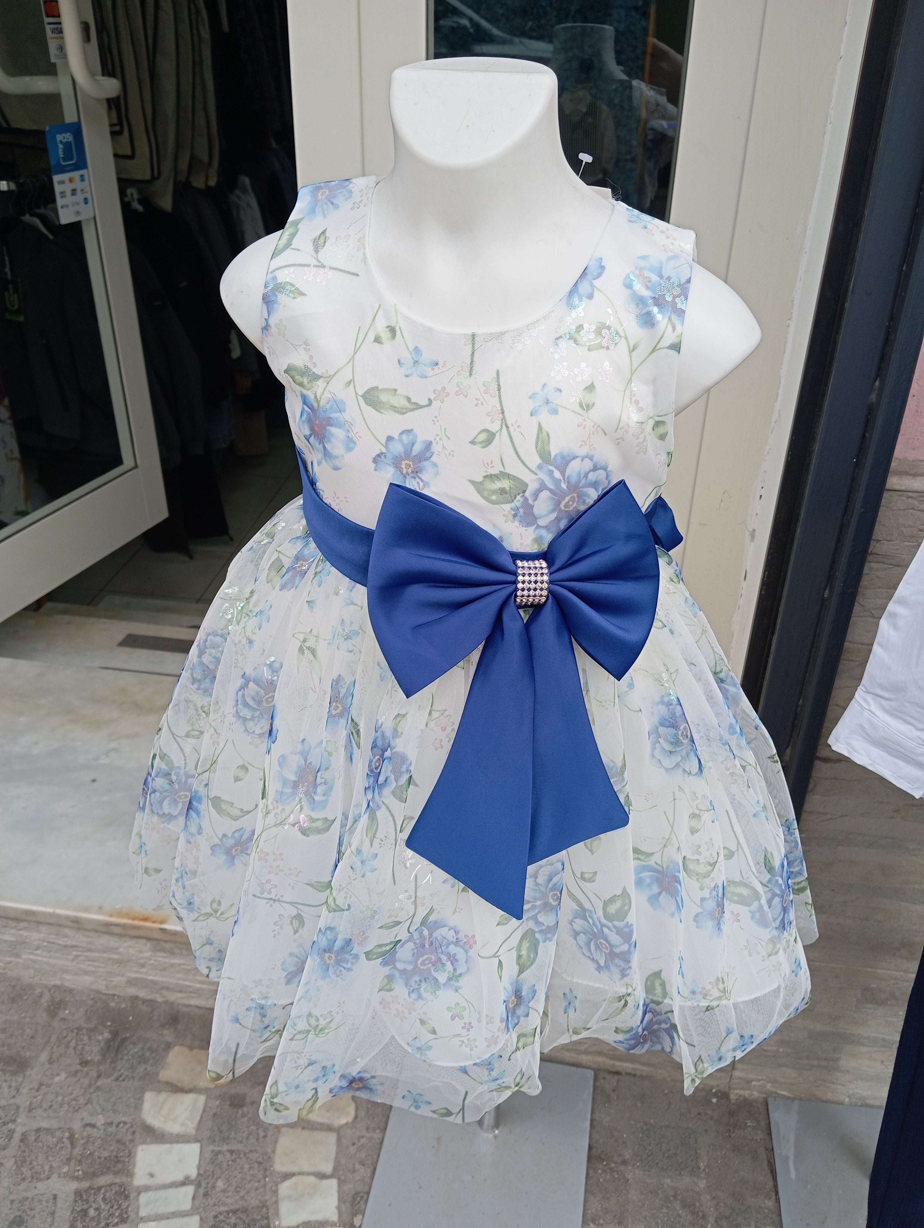 Vestito Blue bimba - DESIREEKIDS