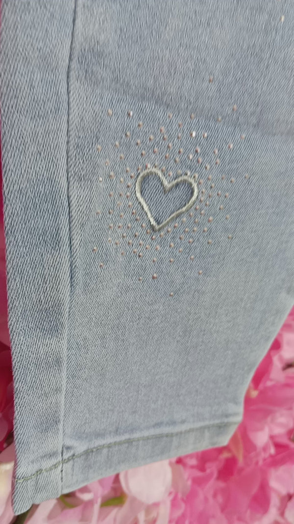 Jeans Heart neonata