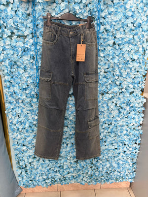 Jeans cargo Michi - DESIREEKIDS