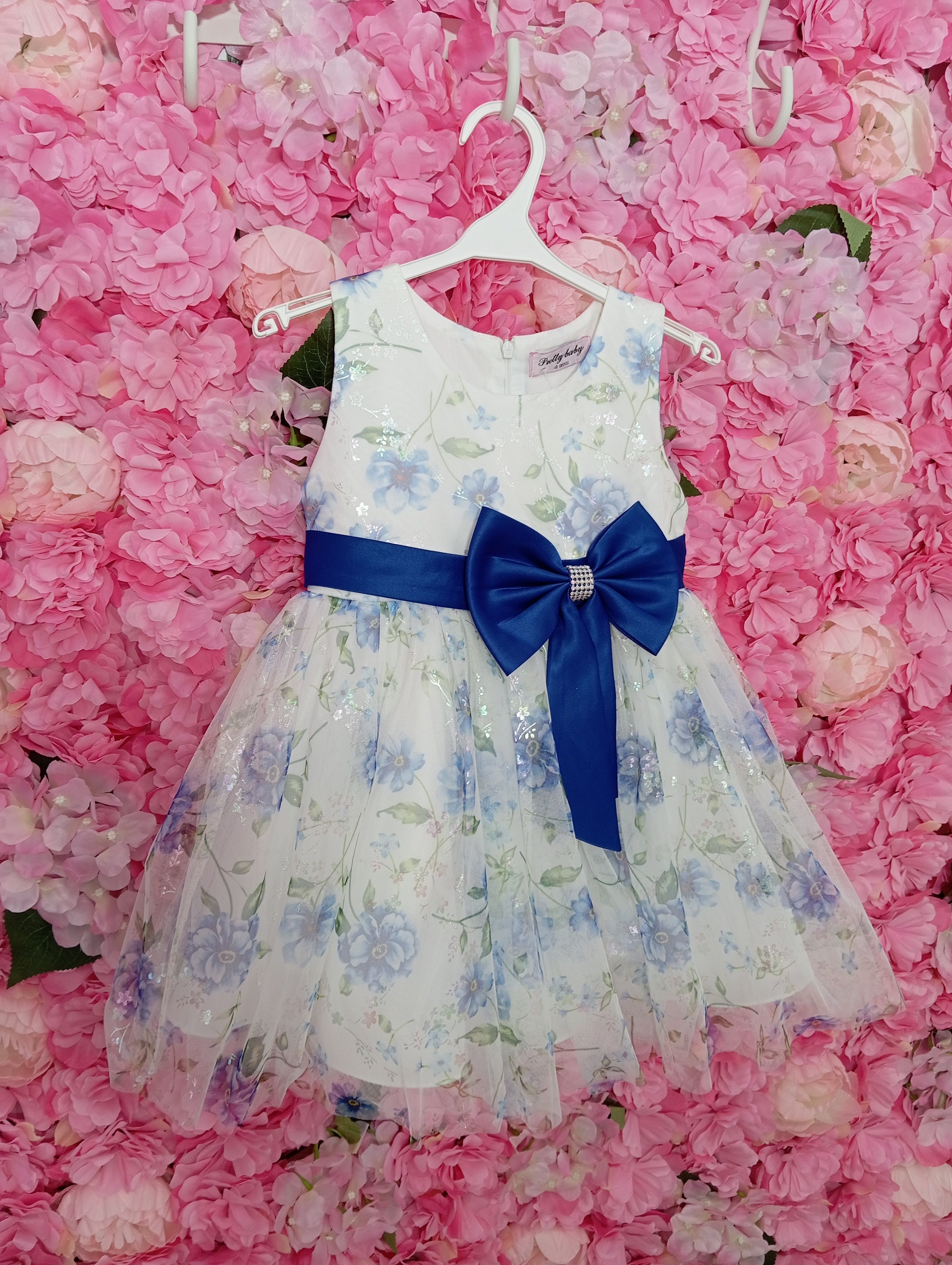 Vestito Blue bimba - DESIREEKIDS