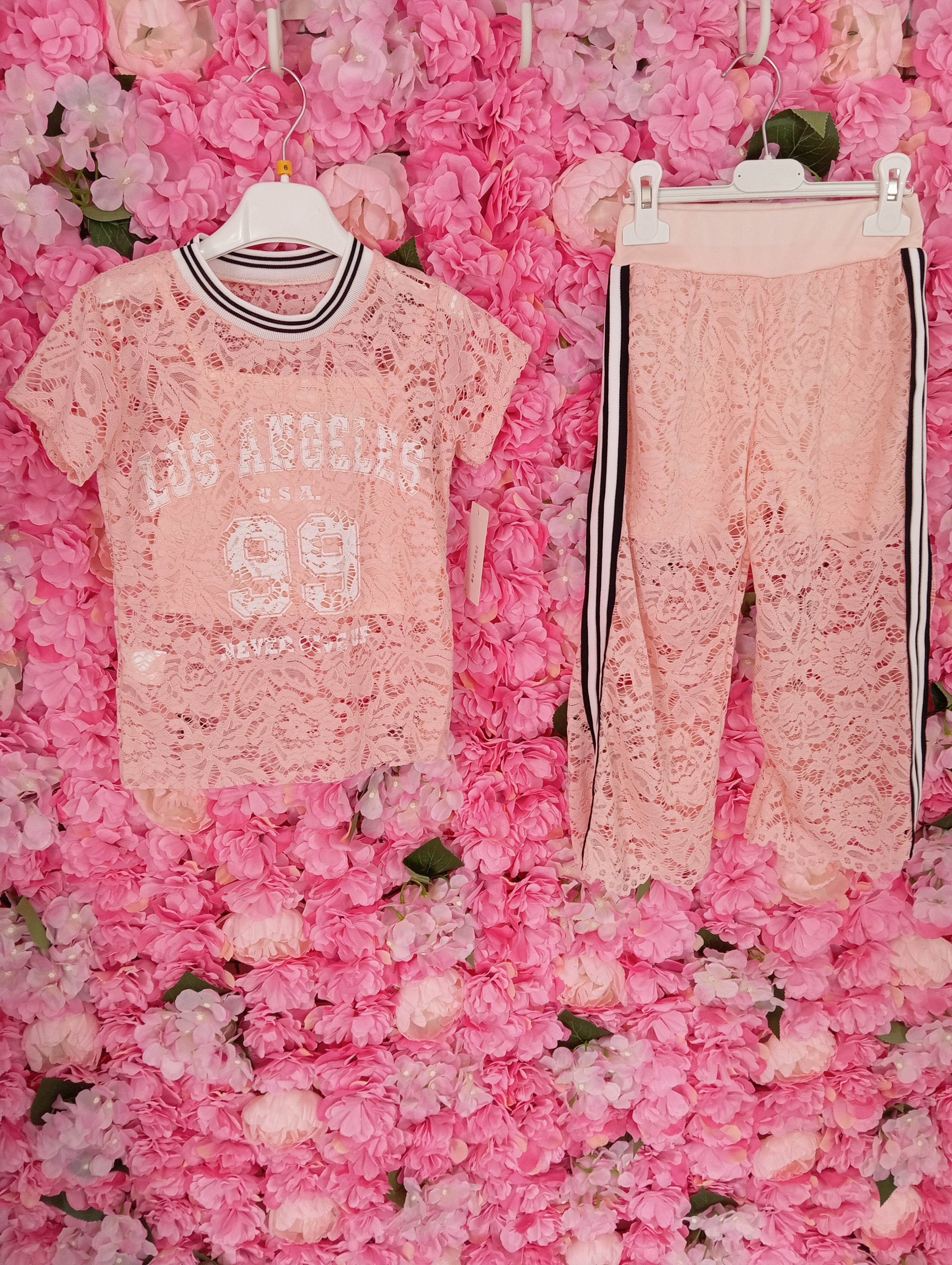 Coordinato macramè Los Angeles - DESIREEKIDS